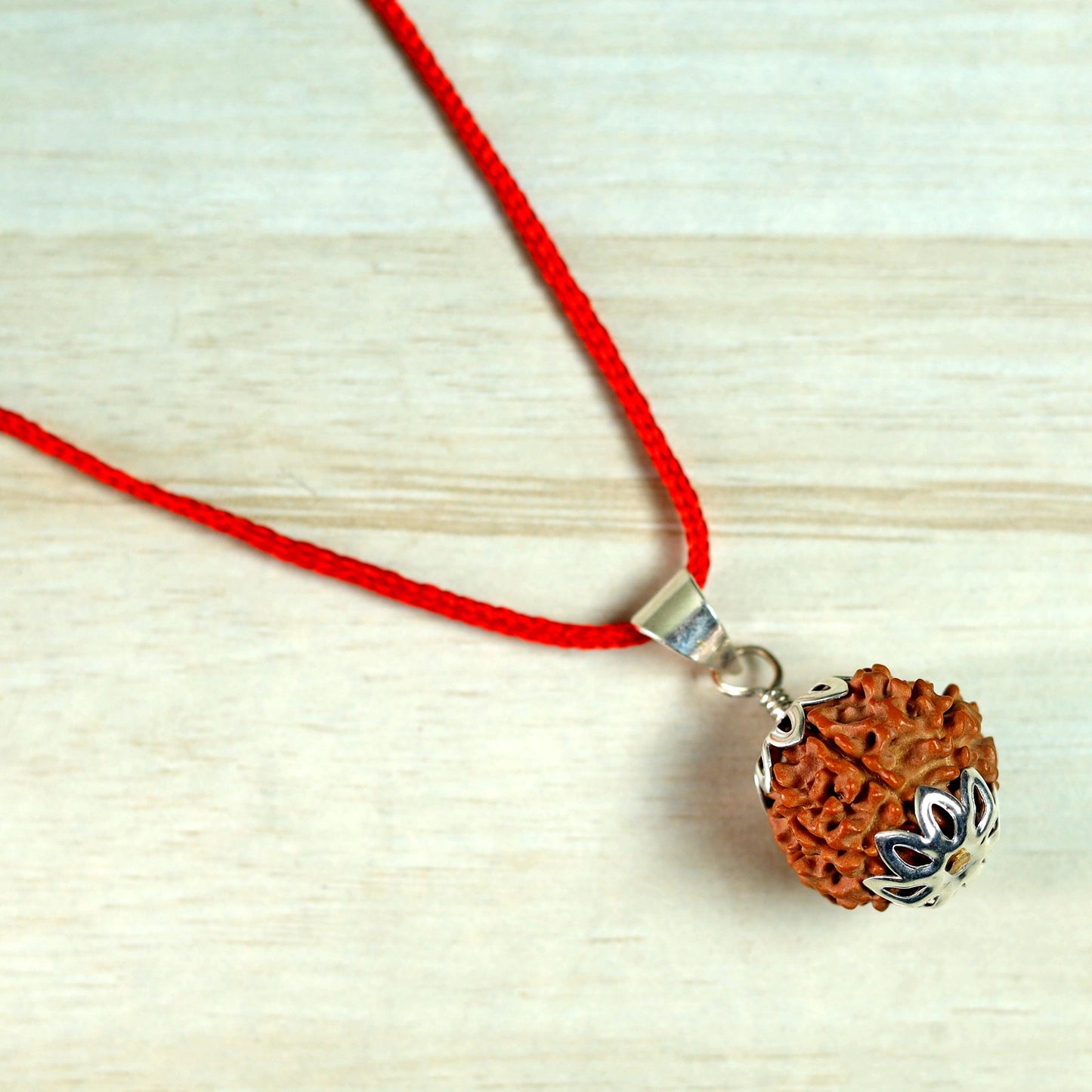 7 Mukhi Original Nepali Rudraksha Mala
