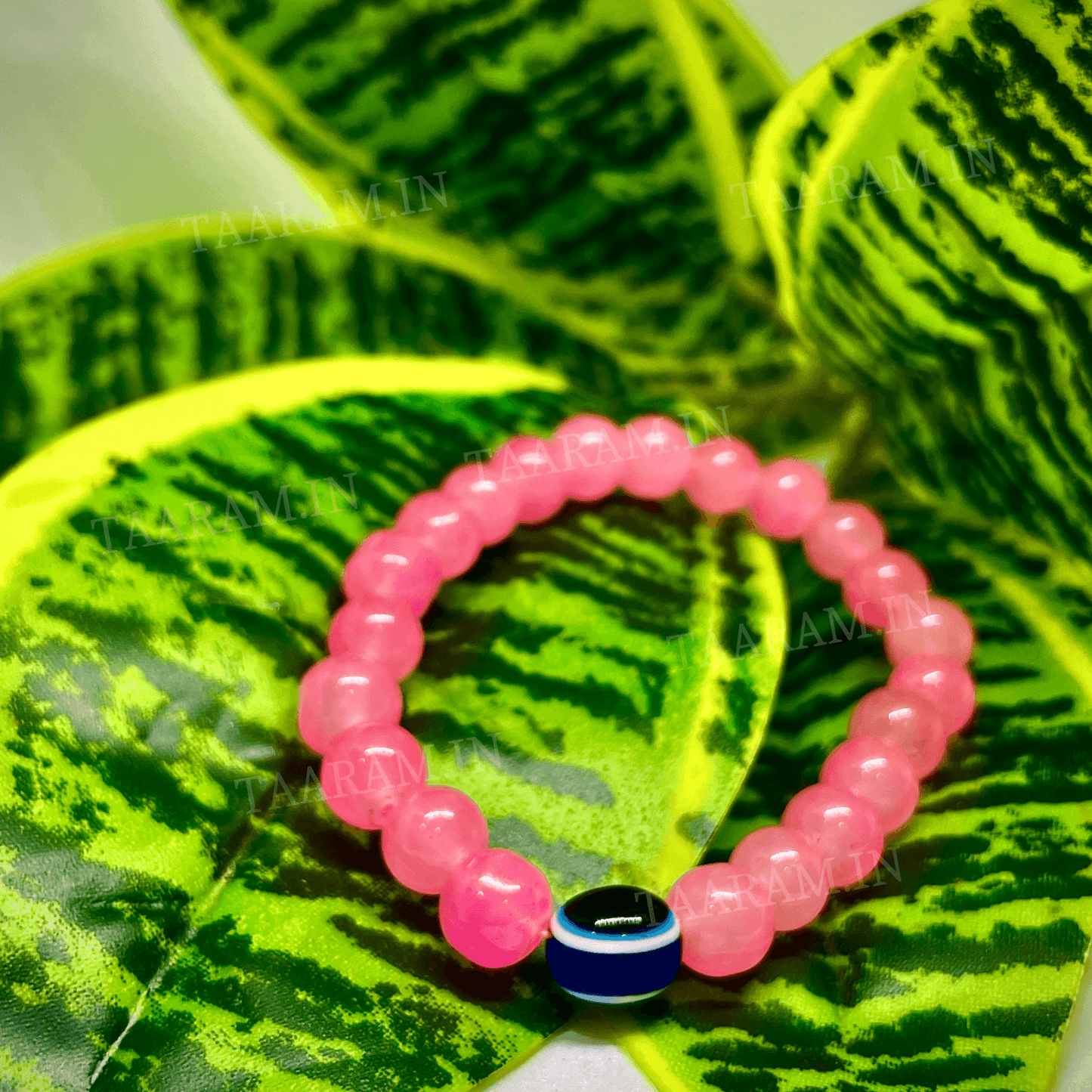 Rose Shield Evil Eye Bracelet