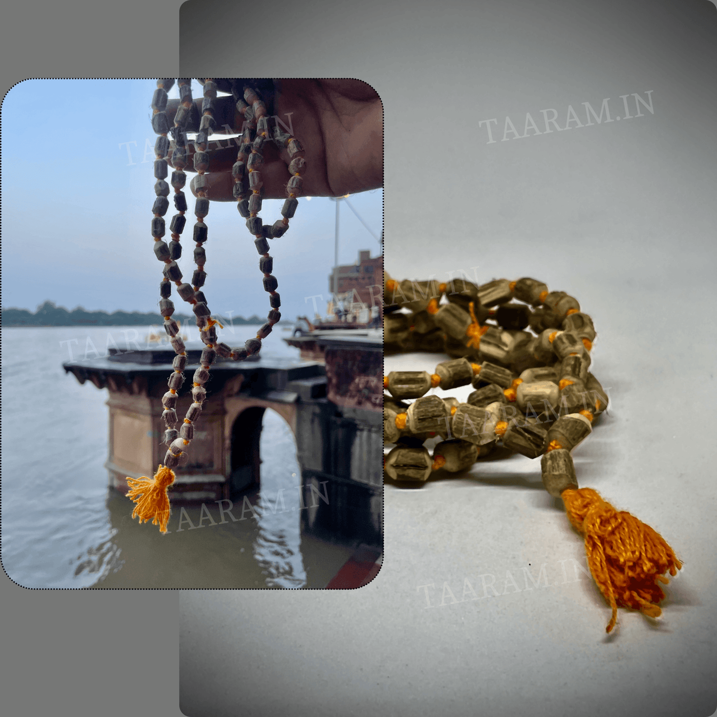 108 Beads Divine Tulsi Mala - Natural & Original