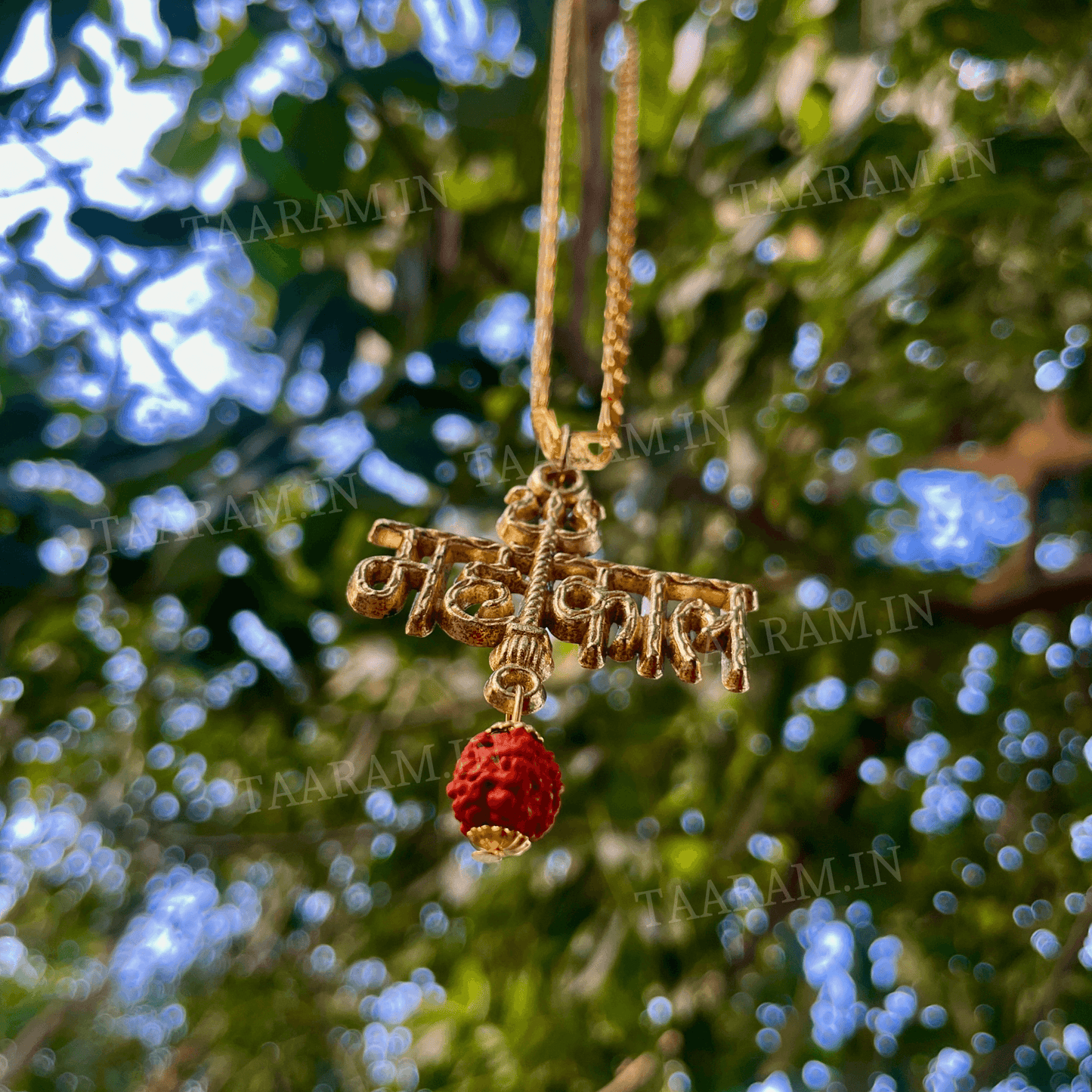 5 Mukhi Mahakaal Shield Rudraksha Pendant