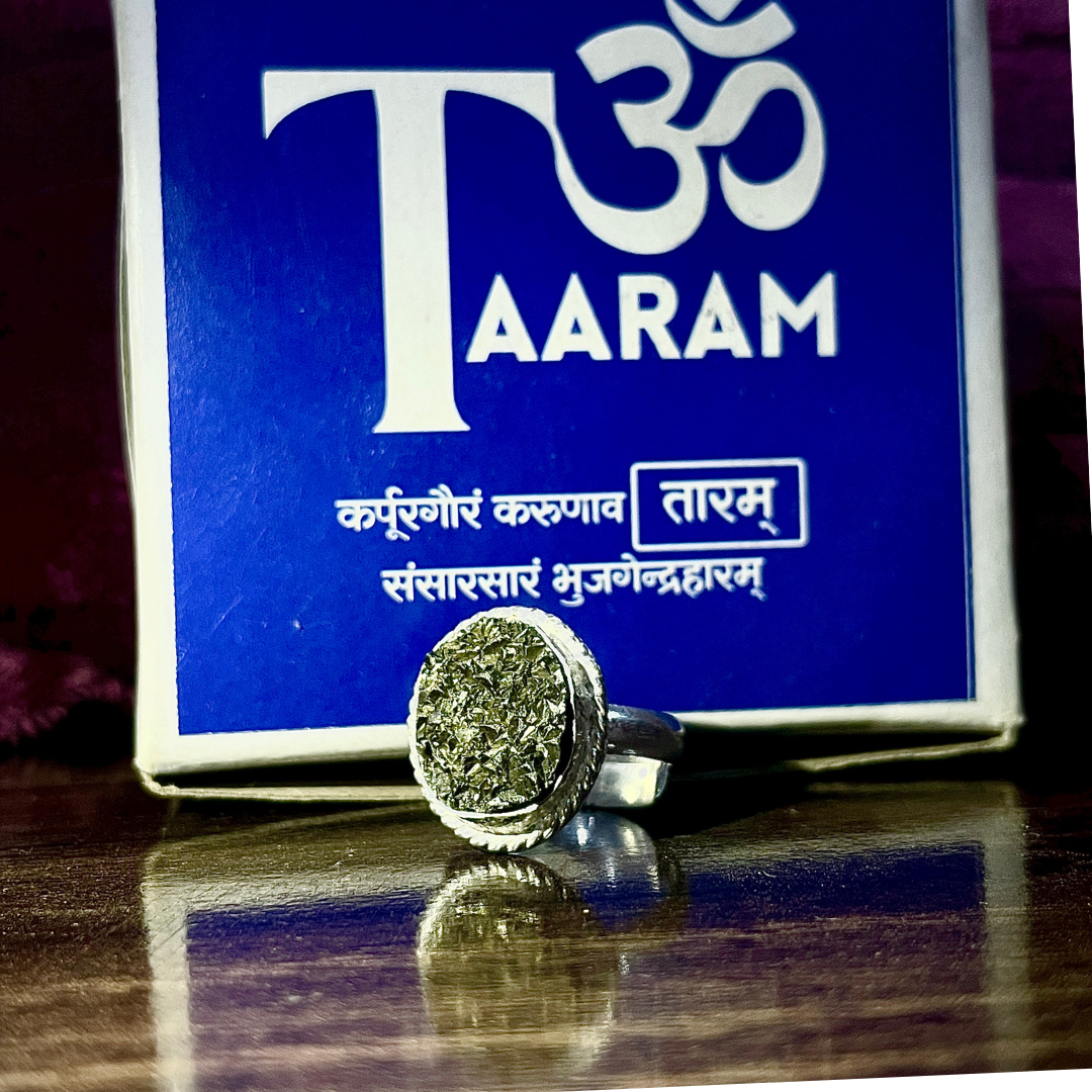Original Pyrite Ring – Adjustable Finger Free Size (Male/Female)