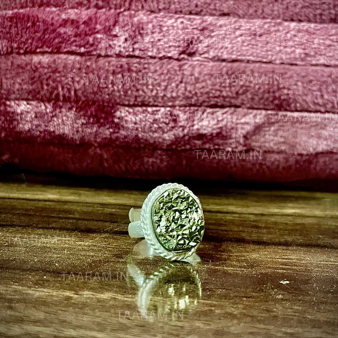 Original Pyrite Ring – Adjustable Finger Free Size (Male/Female)
