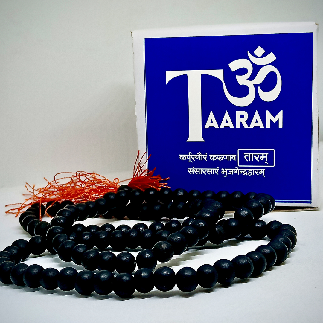 Original Karungali Mala 108-Beads – Spiritual Shield from Negativity & Anxiety