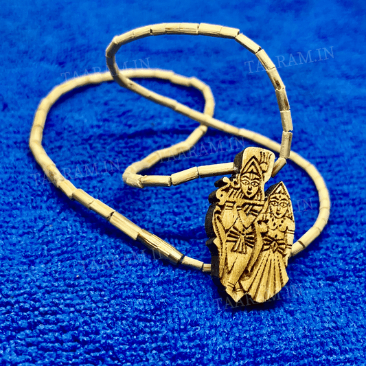 Radhe Krishna Tulsi Locket Mala