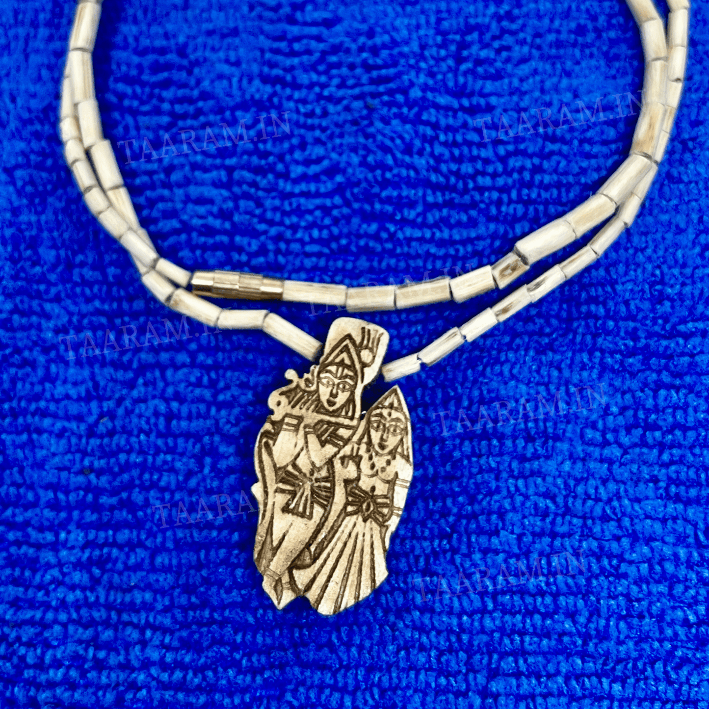 Radhe Krishna Tulsi Locket Mala