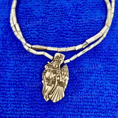 Radhe Krishna Tulsi Locket Mala