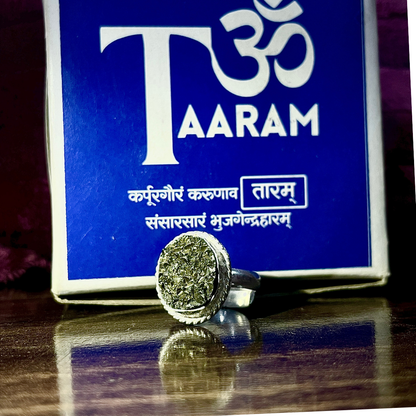 Original Pyrite Ring – Adjustable Finger Free Size (Male/Female)